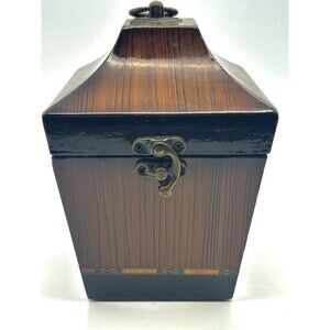 Beautiful Vintage Hinged Accent Box - Handsome Home Decor w Storage -Men
